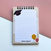 Mezuniyetli Defter İsme Özel Karne Hediyesi resmi