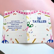 Makaslı İsme Özel Karne Seti resmi